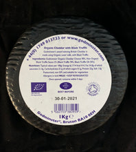 Load image into Gallery viewer, Godminster Vintage Truffle Organic Cheddar 1kg
