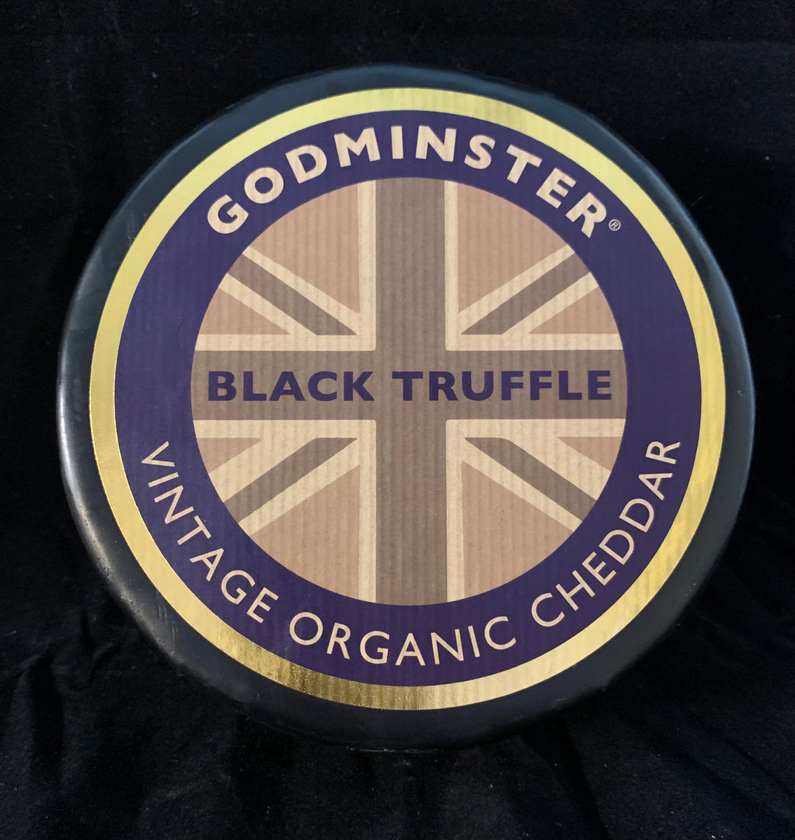 Godminster Vintage Truffle Organic Cheddar 1kg The Cheese Hut