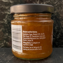 Load image into Gallery viewer, Rhubarb & Gin Chutney 114g