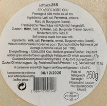 Load image into Gallery viewer, Epoisses 250g