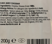 Load image into Gallery viewer, Wookey Hole Cave Aged Cheddar