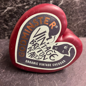 Godminster Vintage Organic Cheddar Heart 400g