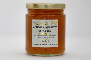 Apricot And Amaretto Extra Jam 340g
