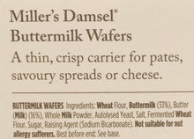 Load image into Gallery viewer, MILLER’S DAMSEL BUTTERMILK WAFERS 125g
