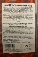 Load image into Gallery viewer, Chorizo Vela Salami 100g

