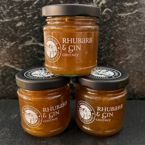 Rhubarb & Gin Chutney 114g