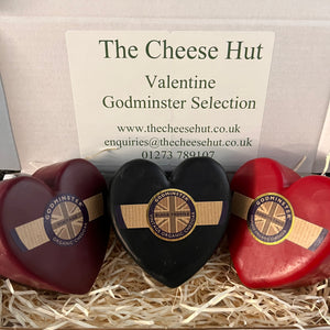 Godminster Cheese Valentine Heart gift pack 600g