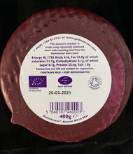 Load image into Gallery viewer, Godminster Vintage Organic Cheddar 400g
