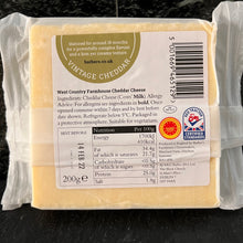 Load image into Gallery viewer, Vintage Somerset Cheddar
