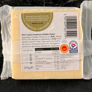 Vintage Somerset Cheddar