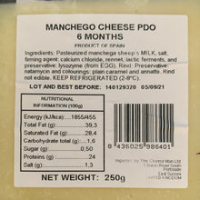 Load image into Gallery viewer, Manchego 6 months 250g
