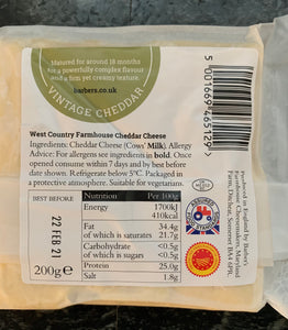 West Country Vintage Cheddar