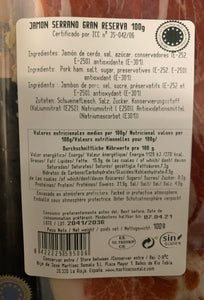 Jamon Serrano 100g