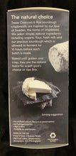 Load image into Gallery viewer, Charcoal &amp; Rye Sourdough Crispbread 90g
