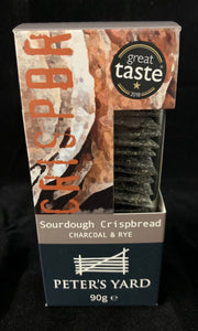 Charcoal & Rye Sourdough Crispbread 90g